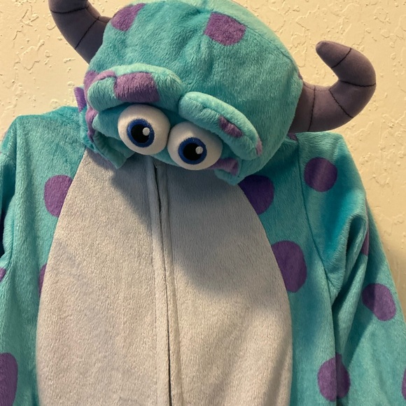 Disney Monsters Inc Teal and Purple Costume - Picture 4 of 13